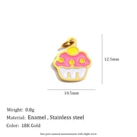 Pendentif Champignon - Or Image4