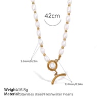 XL539WEG Freshwater Pearl Necklace Picture10