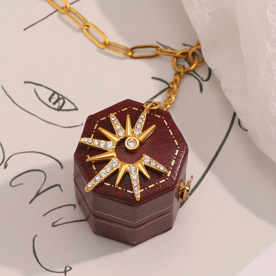 Light Luxury Series Stainless Steel Women's  Pendant Necklaces Picture2