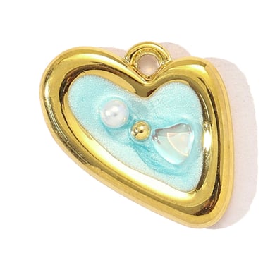 1 pezzo di ciondolo classico a forma di farfalla in acciaio inossidabile color oro da donna h5 