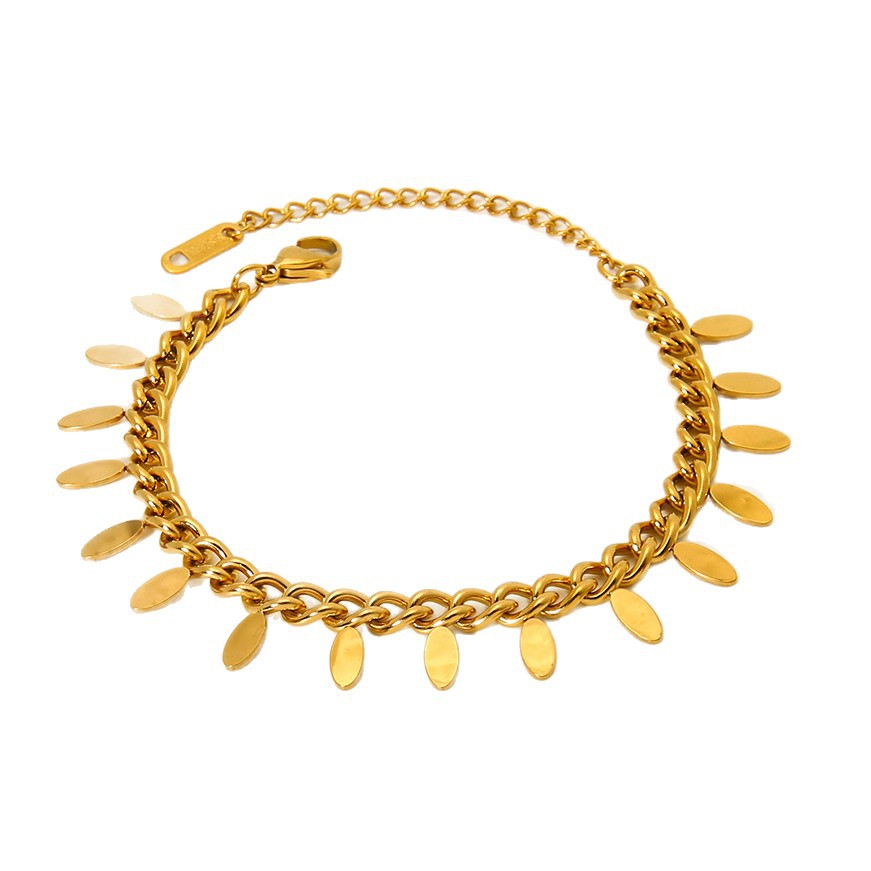 Simple Series Daily Chain roestvrijstalen damesarmbanden Afbeelding5