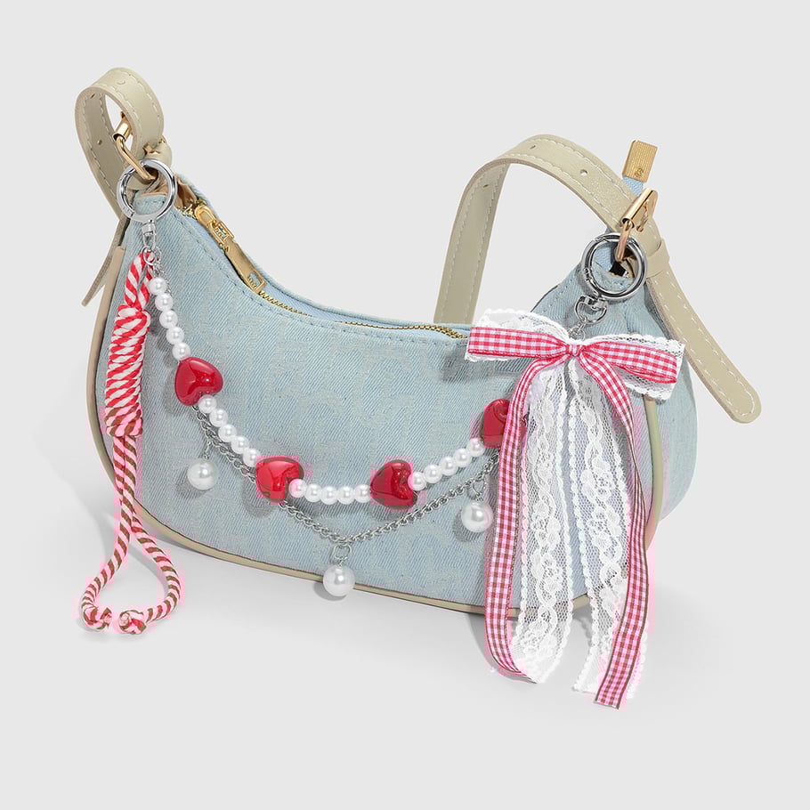 1 Piece Sweet Bow Knot Bag Charms h5Picture3