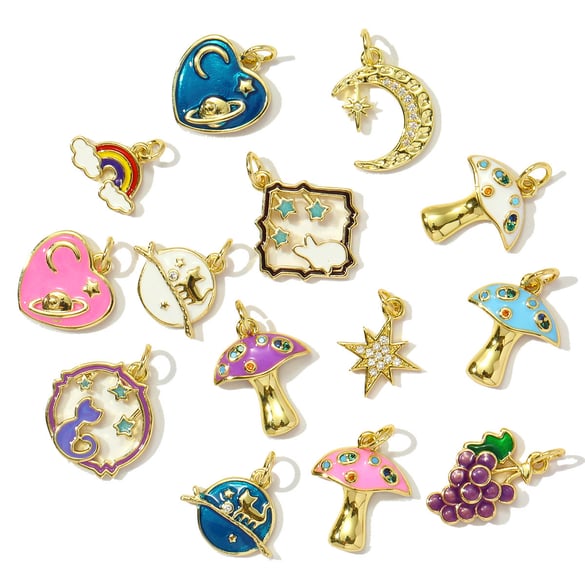 1 Piece Simple Series Cat Stainless Steel Gold Color Women's Pendants
