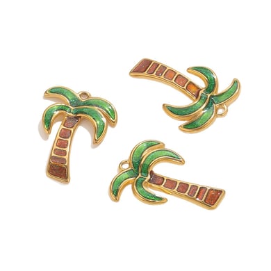1 stuk kokosnootpalm roestvrij staal goudkleurige dameshangers h5 Afbeelding5