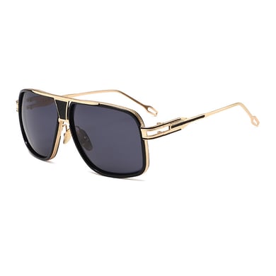 1 Paar einfache Serie lässige einfarbige Damen-Sonnenbrille h5 