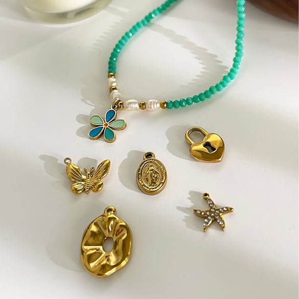 1 Piece DIY Beaded Necklace