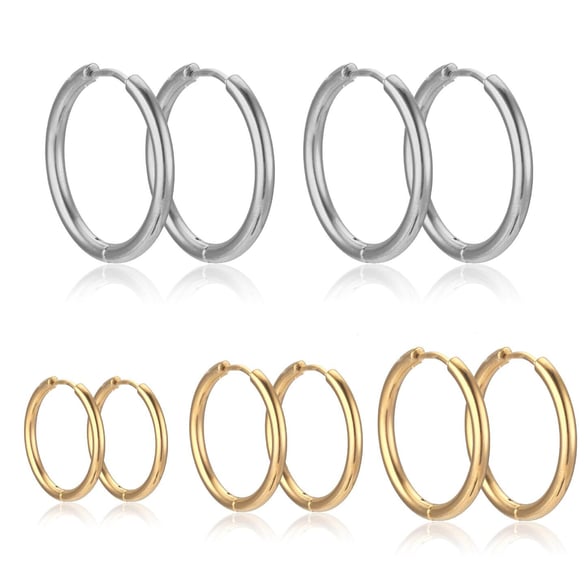 1 Stück einfache DIY-Ring-Schmuckverschlüsse aus Edelstahl