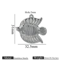 Stahlfarbe - Großer Fisch Bild8