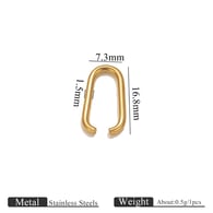 Goldöffnung 1,5*7,3*16,8 