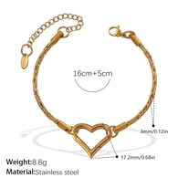 Bracciale in oro SL215G Immagine63