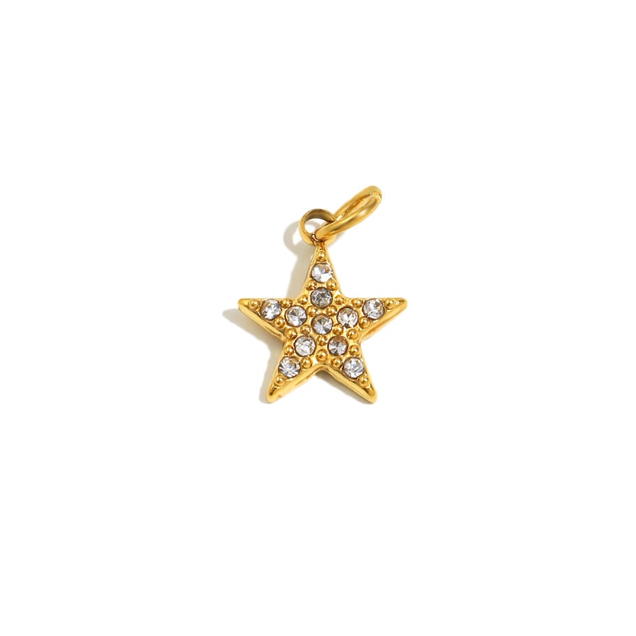 1 paire de pendentifs pour femme en acier inoxydable, série Simple, motif animal mignon Image4