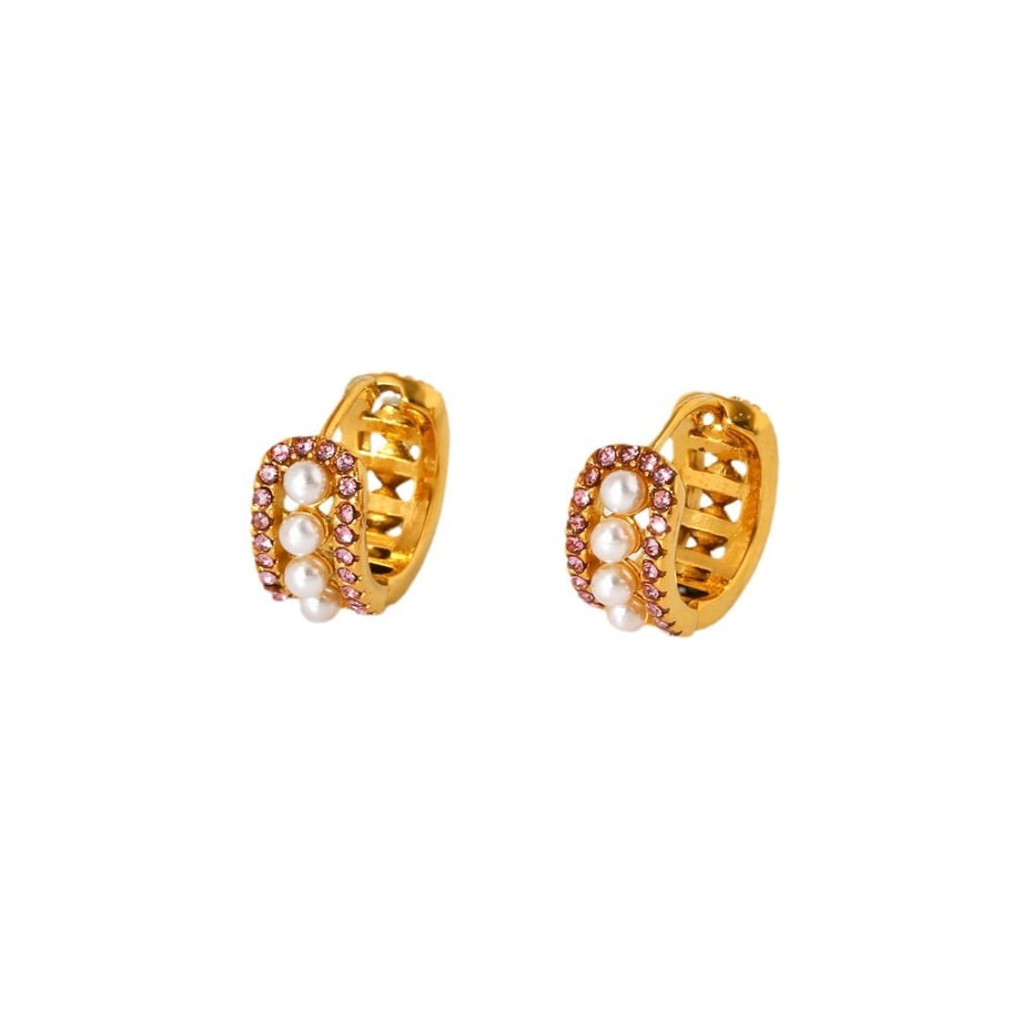 Luxurious Series Elegant Stainless Steel Women's Earring Sets Picture5