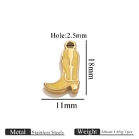 Goldschuhe Doppelseitige Öltropfen-Gelb Bild15