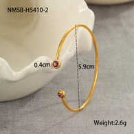 NMSB-H5410-2 Mor Elmas Bileklik Resim5