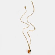 Goldene Mango-Halskette Bild3