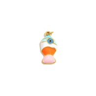 Pendentif poisson dégoulinant d&#39;huile - or - 2 Image12