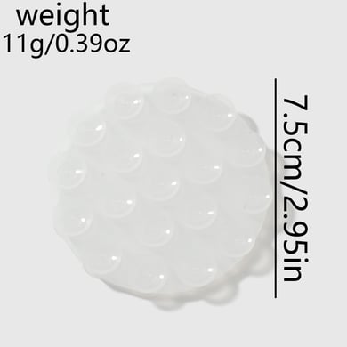 1 Piece Dual-Sided Silicone DIY Self-Adhesive Non-Slip Suction Cup for Phones h5 Picture2