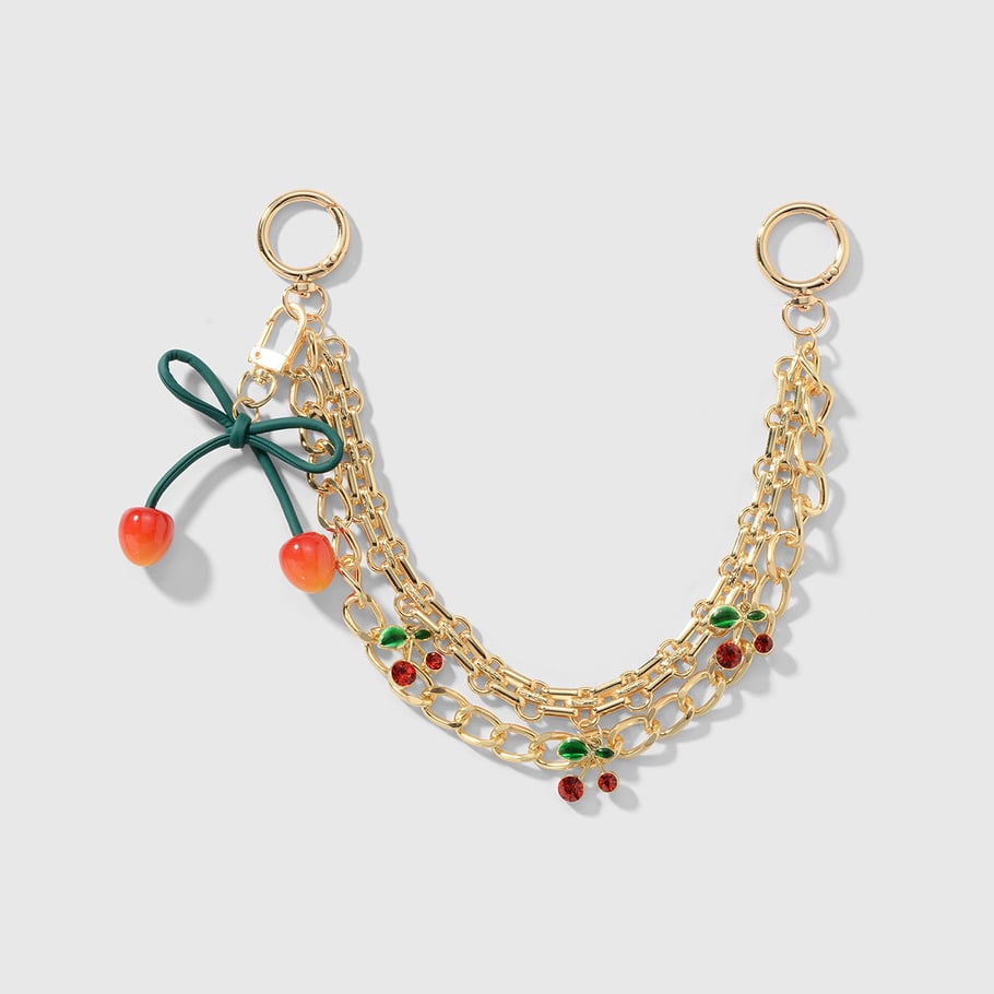 1 Piece Sweet Cherry Bag Charms
