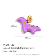 Pendentif Tyrannosaure dégoulinant d&#39;huile - Or - 1 Image23