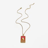 Collana con cuore rosso Immagine2