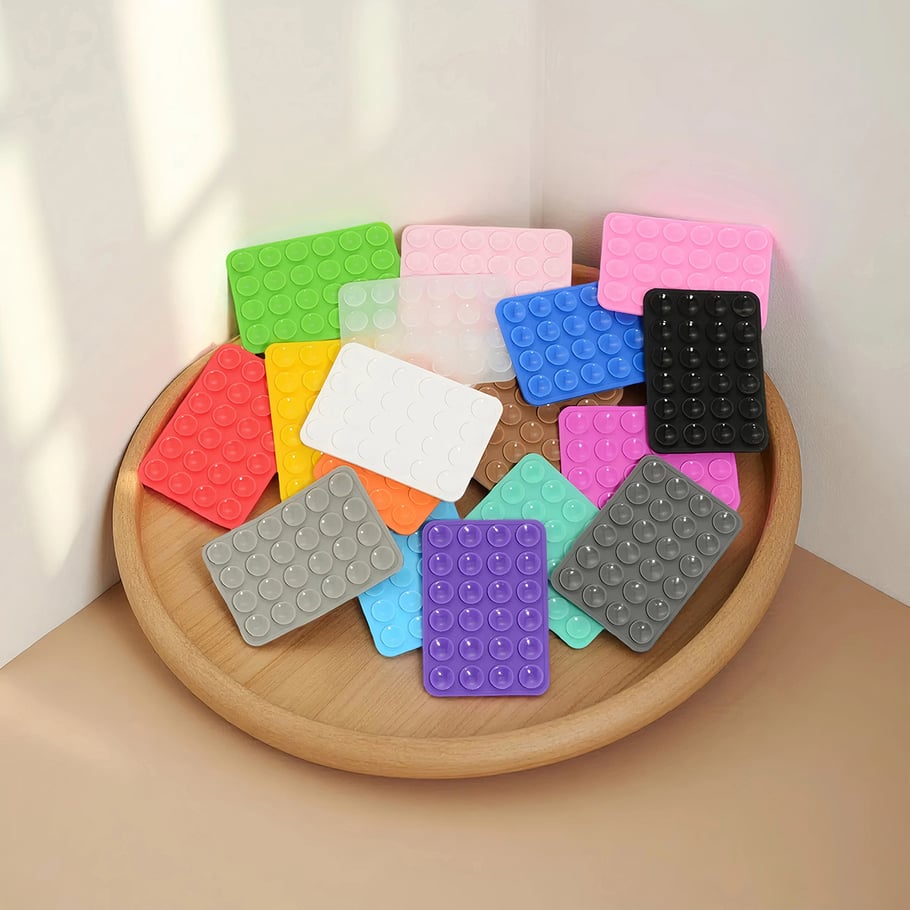 1 Piece Dual-Sided Silicone DIY Self-Adhesive Non-Slip Suction Cup for Phones Picture7