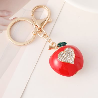 1 Piece Apple Alloy Keychain h5 Picture4