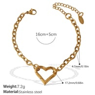 Bracciale in oro SL192G Immagine45