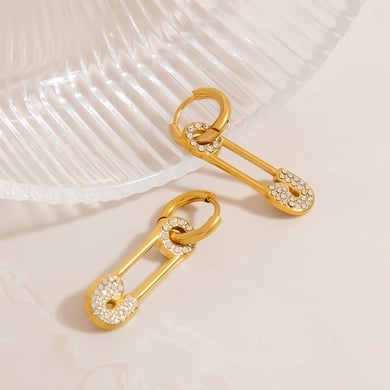 Daily Geometric Stainless Steel  Gold Color Women's Chain Bracelets h5 Picture4