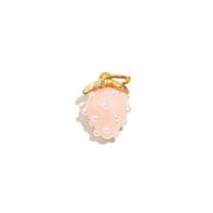 Pendentif en résine imitation perle et fraise - Or - 4 Image6