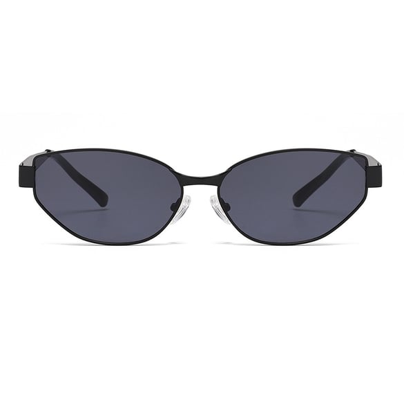 1 Pair Simple Series Casual Solid Color Metal Women's Sunglasses