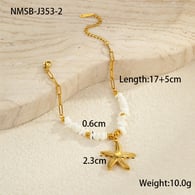 NMSB-J353-2 Starfish Bracelet Picture2