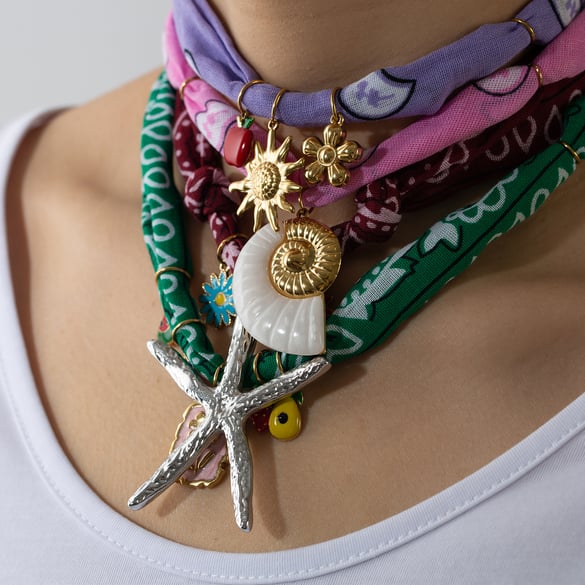 1 Piece Romantic Series Vacation Turtle Stainless Steel Gold Color Women's Pendant Necklaces