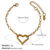 Bracciale in oro SL191G Immagine46