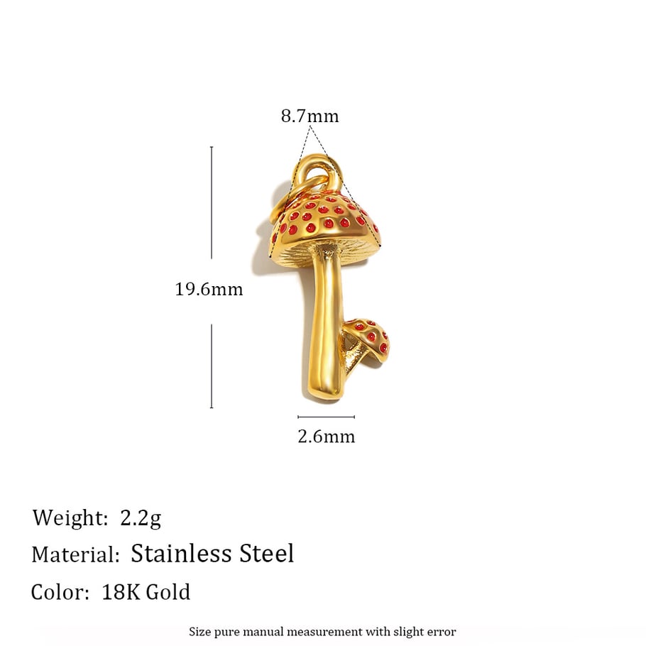 1 paire de pendentifs en acier inoxydable pour femme, motif plante quotidienne 