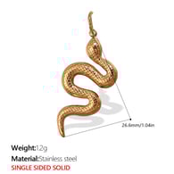 PJ291G Ciondolo monofacciale in oro massiccio Immagine5