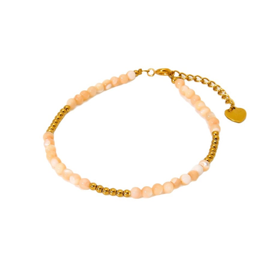 Pulseras de cuentas para mujer con piedras naturales de la serie clásica Imagen5