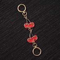 Petite cerise rouge (environ 16 cm)/【Chaîne d&#39;extension de sac】 Image7