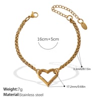 Bracciale in oro SL212G Immagine60