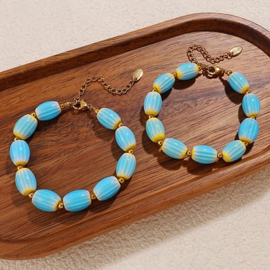 1 stuk keramische kralenketting h5 Afbeelding4