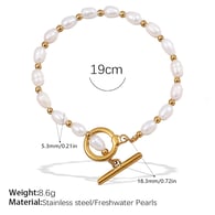 SL233G Freshwater Pearl Bracelet Picture2