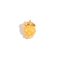 Pendentif en résine imitation perle et fraise - Or - 1 Image9
