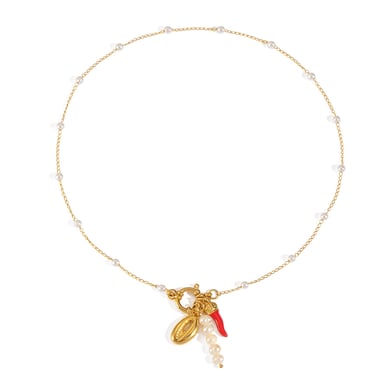 1 Piece Chili Charm Stainless Steel Gold Color Pendant Necklace h5 Picture5