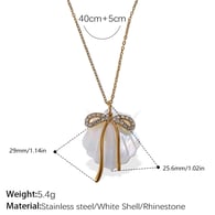 XL535-PJ498WES white shell necklace Picture19