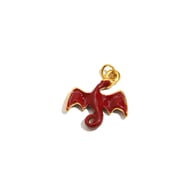 Pendentif dragon dégoulinant d&#39;huile - or - 3 Image44