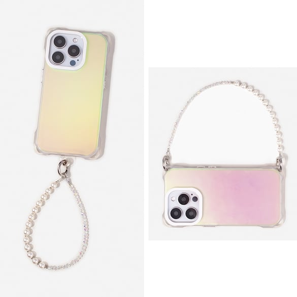 1 Piece Gorgeous Series Beads Aluminum Phone Strap