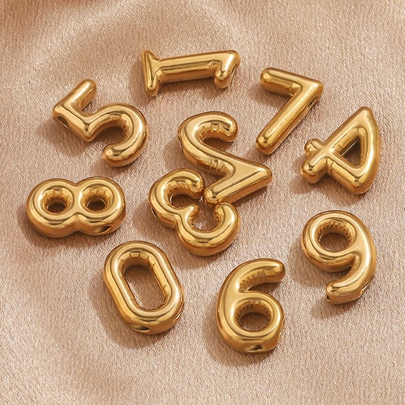 1 Piece Classic Letter Stainless Steel Women's Pendants