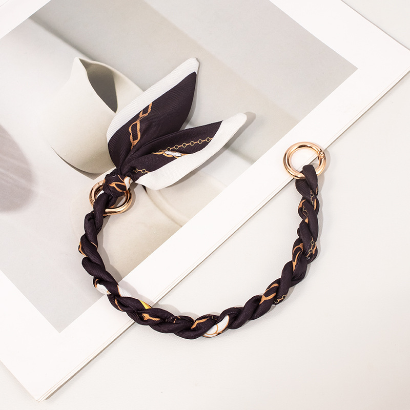 1 Stück stilvolle Serie Sennit Schals Gold Farbe Aluminium Telefon Strap 