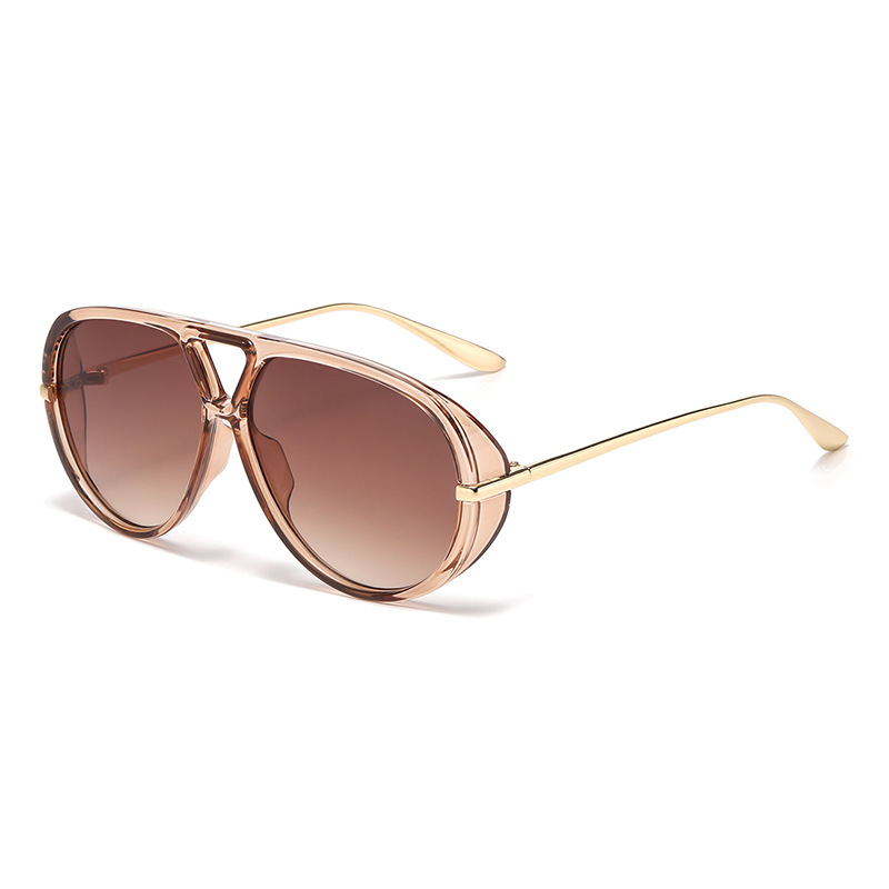 1 Paar einfache Serie lässige einfarbige Damen-Sonnenbrille Bild4