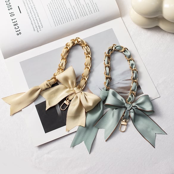 1 Piece Bow Knot Aluminum Women's Bag Extension Chain 2
