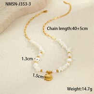 NMSN-J353-3 Shell Necklace Picture3